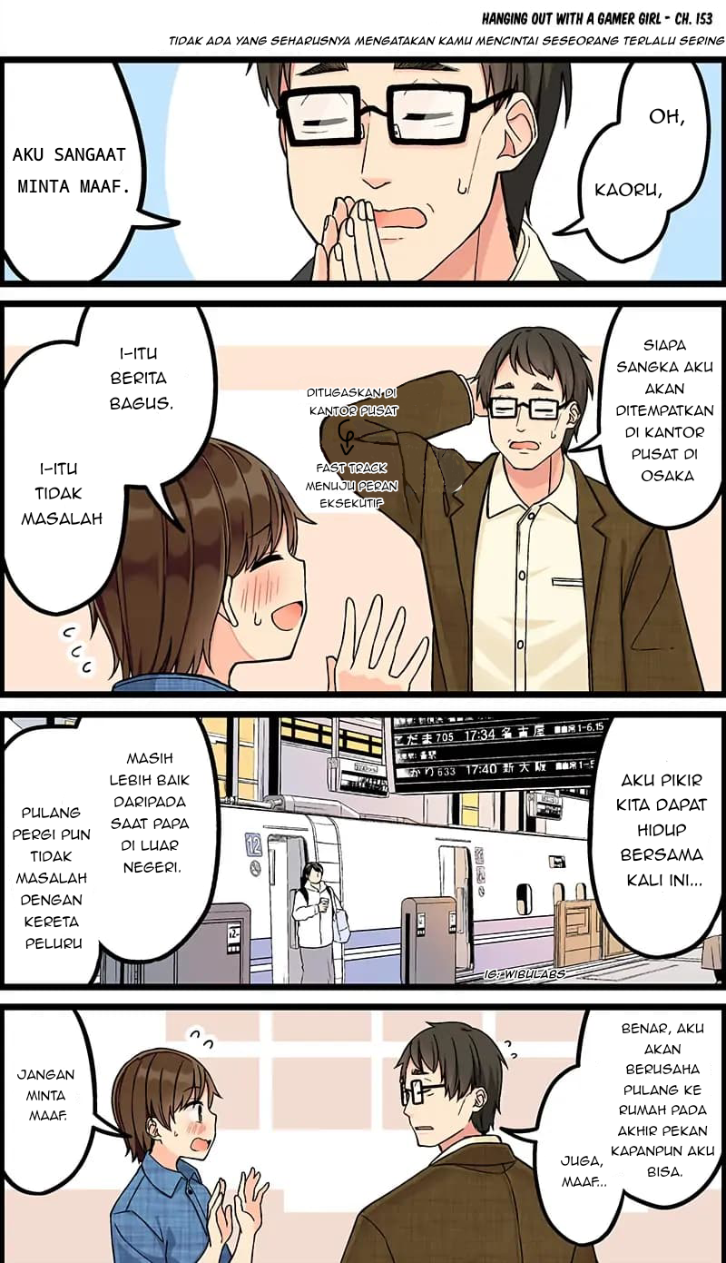 Hanging Out with a Gamer Girl Chapter 153 Gambar 1